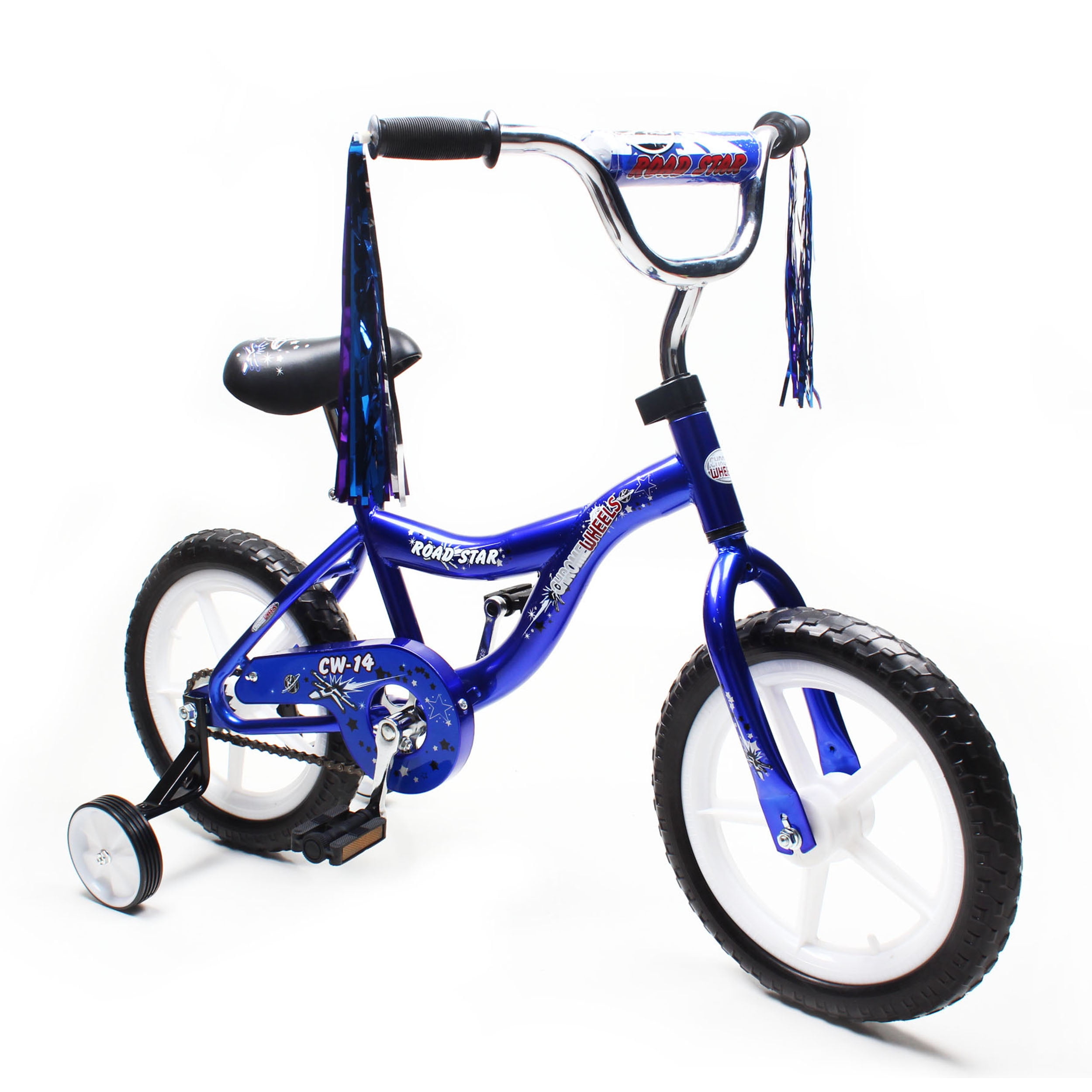 WonderPlay 14" Kid's BMX Bike With Coaster Brake for 46 Years Old Boys