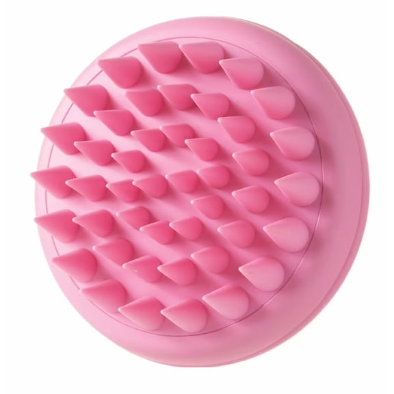 Bliss Soft Touch Silicone Scalp Massager for Relaxation and Deep Cleansing - Pink