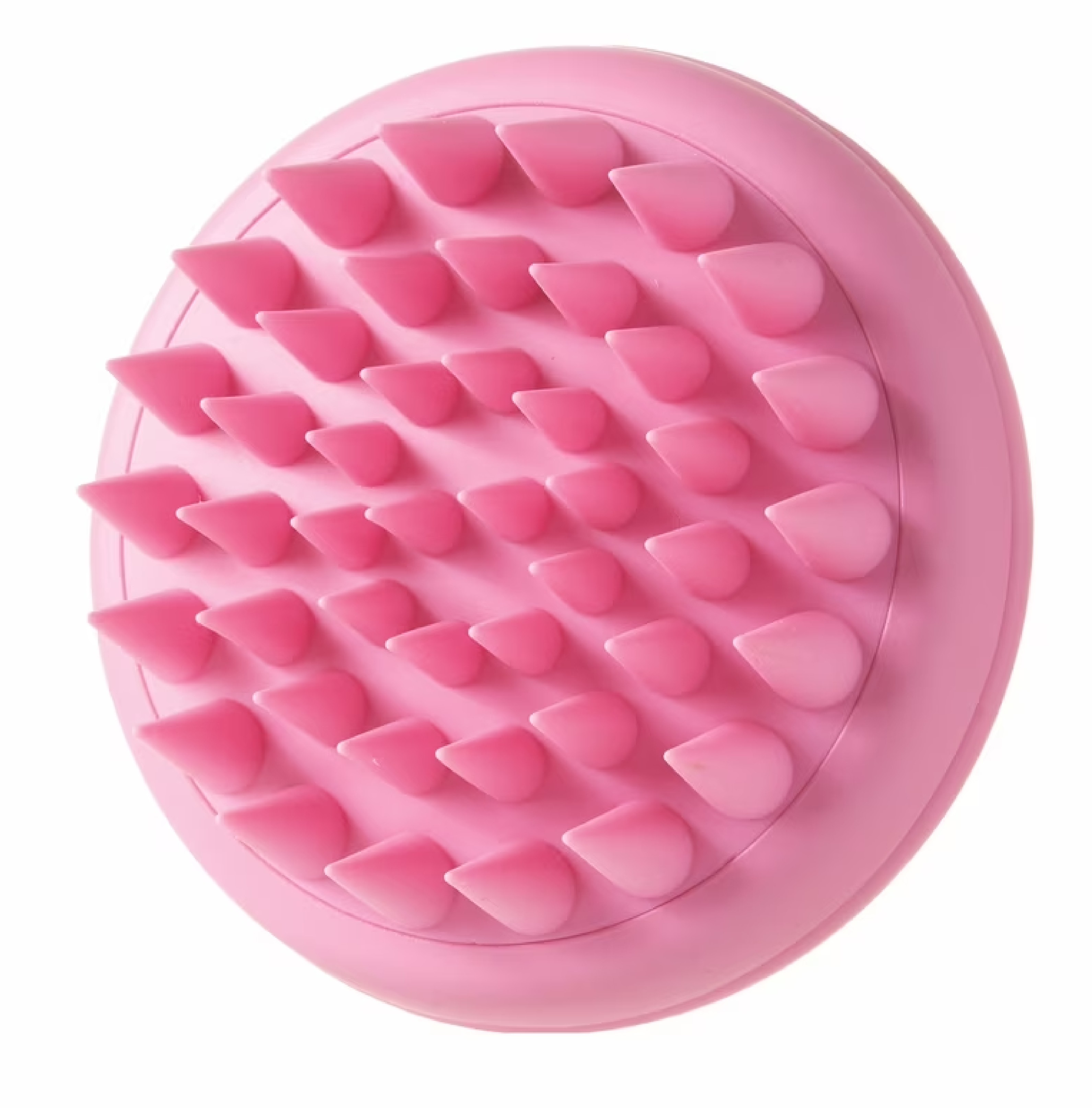 Bliss Soft Touch Silicone Scalp Massager, Pink photo 1