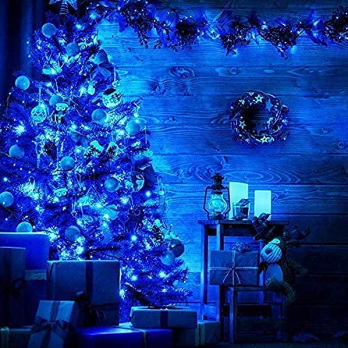 Dark blue christmas deals lights