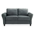 thumbnail image 5 of Mavrick 2 Piece Upholstered Loveseat and Chair Set in Dark Gray, 5 of 5
