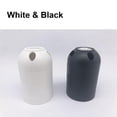 thumbnail image 4 of FSLiving 20 PCS E26 Light Sockets E26 Medium Base Phenolic Socket, Black Industrial Retro Standard Pendant Lamp Holder with Lampshade Collar Ring for Floor Desk Table Lights (Pack of 20), 4 of 5