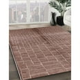 thumbnail image 2 of Ahgly Company Indoor Rectangle Mid-Century Modern Chestnut Brown Oriental Area Rugs, 8' x 12', 2 of 6