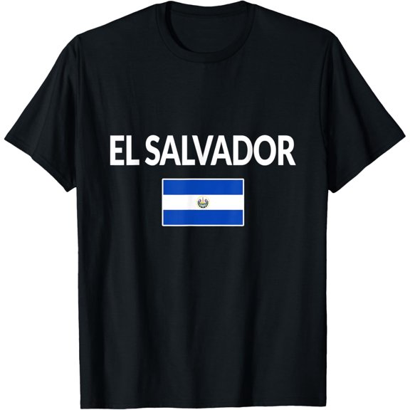 Playful Comfort Tee - El Salvador Flag souvenir Gift Salvadorans T-Shirt