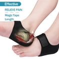 thumbnail image 5 of MSHUN Heel Protectors, Heel Cups for Plantar Fasciitis, Adjustable Breathable Heel Pads, Support Insoles for Tendinitis Heel Spur Aching Feet Relieve(1 Pair/Size: Women 6-11 + Men 6-10), 5 of 9