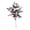 E, variant on Single Artificial Cimicifuga Leaf Stem, 23‑33 Inch Faux Plum-Purple Fall Foliage Branch, Realistic Autumn Decorative Stem for Vase, Table Centerpiece,Halloween Home Decor,A