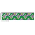 thumbnail image 2 of Floral Fabric by the Yard, Hand Drawing Fruits and Leaves Lemons, Decorative Upholstery Fabric for Sofas and Home Accents, Fern Green Tan Violet by Ambesonne, 2 of 4