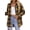 2 Yellow, variant on Fantaslook Plaid Flannel Shirts for Women Oversized Long Sleeve Button Down Shirts Blouses Tops