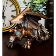 thumbnail image 5 of Ebros Roaring Steampunk Copper Skinned Robotic Cyborg Winged Dragon Figurine, 5 of 6