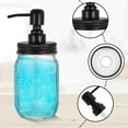 thumbnail image 4 of Dznils Mason Jar Soap Tapas Dispensadoras con Bombas Tapas Dispensadoras Lotion Tapas de Bomba Soap a Prueba de Fugas y Herrumbre Paquete de 4, 4 of 9