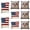 White2, variant on UJMNHYGT 250th Anniversary 4th of July Pillow Covers 17.72x17.72 Inch, Ultra Thick Patriotic Memorial Day Linen Outdoor Throw Pillow Covers American Flag Home Decoration Cushion Cases