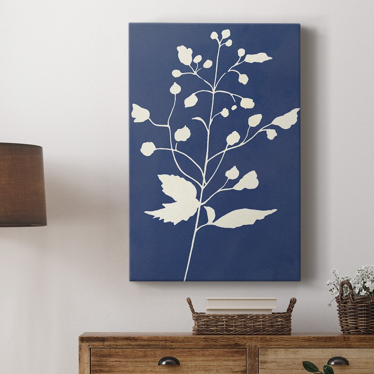 Night Sky Silhouette II Premium Gallery Wrapped Canvas - Ready to Hang