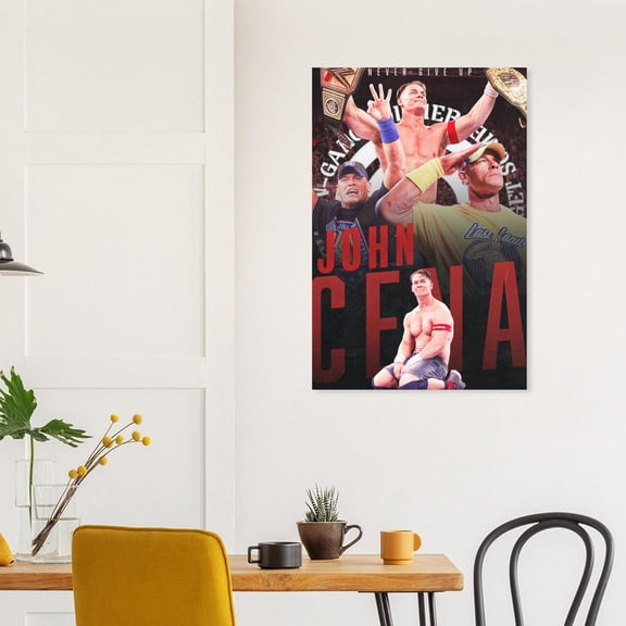John Cena Final Match , Legendary Sports Wall Decor Size 24x36 Unframed Poster
