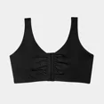thumbnail image 5 of Fruit of the Loom Women's Unbelievably Soft Cotton Front-Close Bra Color:Black, Size S-XXL, 5 of 6