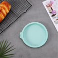 thumbnail image 5 of 4Pcs Cake Pan Round Cake Layer Set Silicone Bakeware Mold,Blue,4Inch, 5 of 5