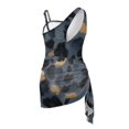 thumbnail image 5 of Tutolipy Abstract Leopard Print Sun Protection Girls Swimsuit, Polyester Material Removable Bra Girls One Piece Swimsuits for Swimwear 15-16 Years Old, 5 of 10