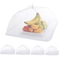 thumbnail image 1 of Cubierta de malla emergente para alimentos, protector de alimentos plegable para picnics al aire libre, barbacoas, cubierta de picnic reutilizable para exteriores con malla de fácil limpieza, red de, 1 of 5