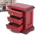 thumbnail image 4 of 1/12 Dollhouse Bedside Table, Simulate Durable Dollhouse Bedside Table, Well-designed For Doll House Toy, 4 of 8