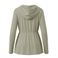thumbnail image 4 of Neewe Veste Athlétique Légère pour Femmes Protection Solaire Fermeture Éclair Intégrale Chandails à Manches Longues Randonnée Plein Air Poches, 4 of 8