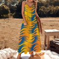 thumbnail image 2 of Animal Print Patterns Fine Art Sleeveless Dress Summer Dress Woman 2025, 2 of 7