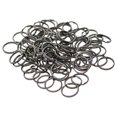 thumbnail image 1 of Llavero de material acero de 100 piezas, anillos partidos, llavero de de aro de metal de 18 mm, 1 of 9