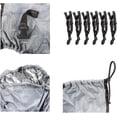 thumbnail image 4 of SEBLAFF  14FT 210D Heavy Duty Trailerable Jon Boat Cover Replacement for Jon Boats Beam Width up to 70in, 4 of 14
