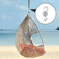 thumbnail image 4 of WORGEOUS 2pcs Heavy Duty Springs Swing Spring Kit Replacement Swing Spring Hammock Chair Hanging Kit Porch Swing Spring Kit Porch Swing Springs, 4 of 8
