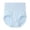 Z39-Light Blue, variant on Ladies High Waist Tummy-Control -Lifting Panties, Womens Plus Size Seamless Shaping Cotton Underwear Briefs