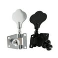 thumbnail image 3 of 10Pcs Vintage Open Bass Guitar Tuning Keys Pegs Machine Heads Tuners - 5Pcs Silver & 5Pcs Black, 3 of 10