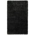 thumbnail image 5 of SAFAVIEH Charlotte Solid Plush Shag Area Rug, Charcoal, 6'7" x 9', 5 of 5