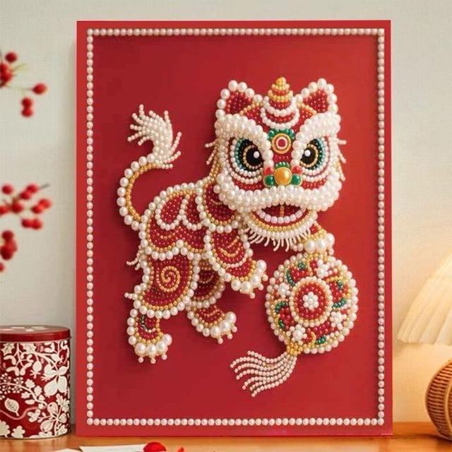 DIY Diamond Painting Kit for Adults | Complete Craft Set with Plastic Frame | 5D Rhinestone Art for Home Decor and Wall Art | 15.75 x 11.81 Inch Canvas for Relaxation and Gift Giving