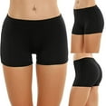 thumbnail image 1 of MesaSe Culottes Shorty pour Femmes Sans Coutures en Nylon Extensible Invisibles Culottes Shorty Boxeurs Lot de 3, 1 of 5