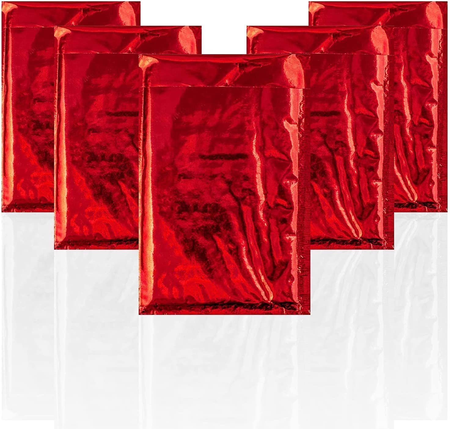 Red Bubble Mailers 13.5x11 Metallic Padded Envelopes Pack of 110