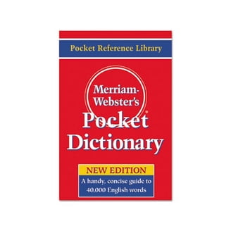 Merriam-Webster Pocket French-English Dictionary (Paperback