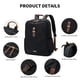 thumbnail image 4 of Mochila GOLF SUPAGS portátil de 16 pulgadas para mujer, color negro, 4 of 9