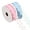 Pink, Sky Blue, variant on Uxcell 1 Inch x 20 Yard Organza Chiffon Ribbon Set, Sheer Heart Decorative Ribbon, Red, Pink