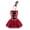 Red, variant on iiniim Girls Circus Ringmaster Outfits Halloween Sequin Tutu Leotard Dancewear for Kids Dress-Up Red 8