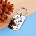 thumbnail image 3 of Gifts for Dad Fathers Day Birthday Christmas Keychain Gifts from Son Daughter, 3 of 5