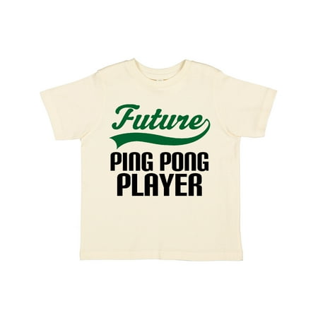 

Inktastic Future Ping Pong Player Gift Toddler Boy or Toddler Girl T-Shirt