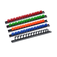 thumbnail image 1 of 5PCS Screwdriver Organizer Holder Wall Mounted Screwdriver Wrench Plier Rack Organizer Tool Hardware Tool Display Hanger, 1 of 6