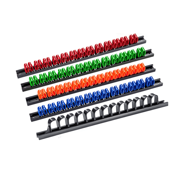 5PCS Screwdriver Organizer Holder Wall Mounted Screwdriver Wrench Plier Rack Organizer Tool Hardware Tool Display Hanger