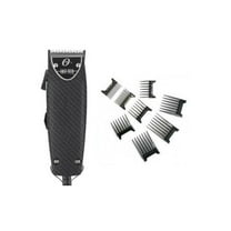 New Oster Combo Set Professional Fast Feed Clipper Carbon Fiber w/ 8 Piece Comb Set