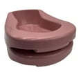 thumbnail image 2 of 2 Pack Nursing Heavy Duty Rose Contour Bed Pan for Adults Elderly Bedridden Patients, Hospital and Home Use, 2 of 5