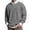 1Grey418, variant on XAOFW Men'S Hoodless Sweatshirts Winter Warm Half Zip Stand Collar Loose Design Long Sleeve Patchwork Stylish Roomy Holiday Vacation tops
