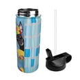 thumbnail image 2 of Sikiie Prague Ratter Dog in Bathtub Print 18OZ Insulated Straw Cup, Portable Leak-proof Sports Water Bottle, Stainless Steel Water Cup Suitable for Home and Outdoor, 2 of 8