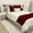 Burgundy, variant on Luxurious 800 Thread Count Pinch Pleated Bed Runner 1 Piece Solid 100 % Egyptian Cotton Soft Fade-Resistant Easy Care Decorative Bed Scarf Solid Plum