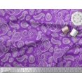 thumbnail image 3 of Soimoi Velvet Fabric Paisley Block Printed Craft Fabric by The Yard 58 Inch Wide, 3 of 3