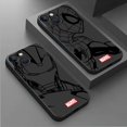 thumbnail image 2 of Funda de silicona de Marvel para iPhone 8 Plus, 12 Mini, XR, XS, 6S, X, 13, 14 Pro, Max, 7, 11, SE, 5, 13, Mini Capa de lujo Fivean unisex, 2 of 2
