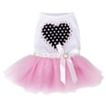 thumbnail image 1 of encaje mascota perro princesa disfraz ropa Gloria Vestido de cachorro para perros y gatos para mascotas, 1 of 9