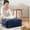 S, variant on Navy Quilt Storage Bag 22.83x15.75x8.66in | Thick Cloth Organizer for Clothing Blankets Moving | Zippered Heavy Duty Storage Tote